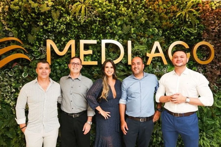 Luis Fernando Pires, Alexandre Amaral, Cejana Baiocchi, Ronaldo Dourado e Rodrigo Borduni