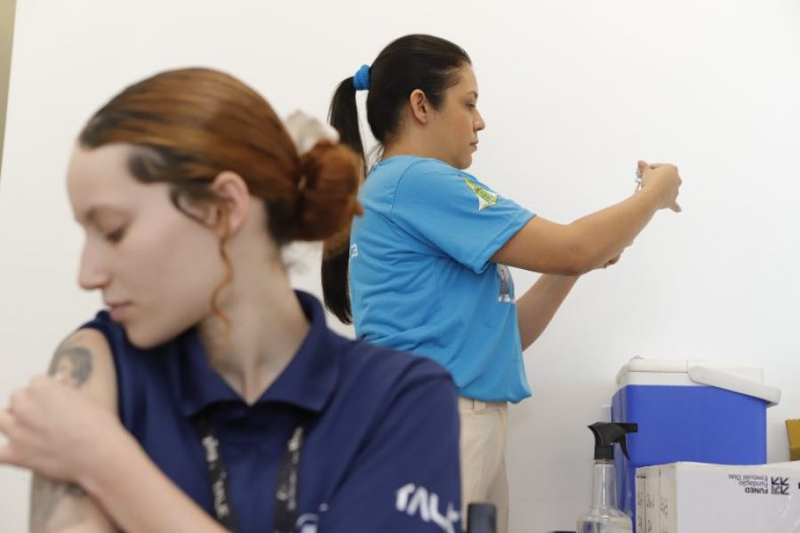 26.2. Vacinação no DF. Foto Jhonatan Cantarelle - Agência Saúde DF