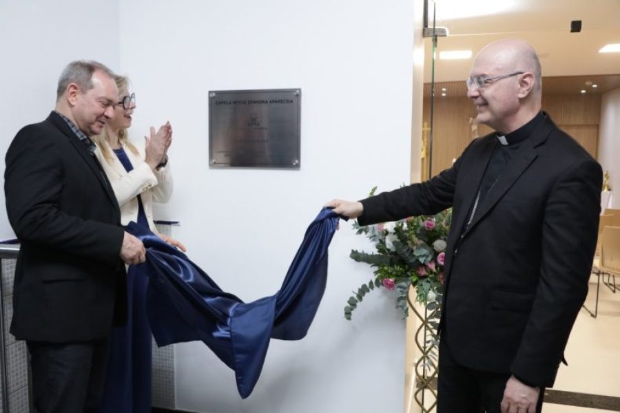Inauguração de Capela no Colégio Marista Águas Claras